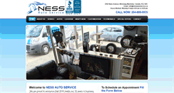 Desktop Screenshot of nessautoservice.ca